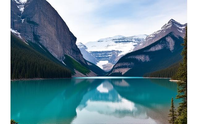 Scenic view of The Canadian Rockies